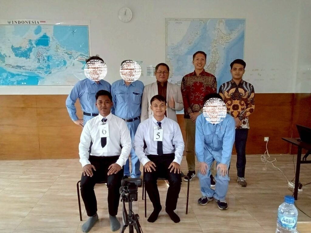 技能実習生塗装職種面接合格者