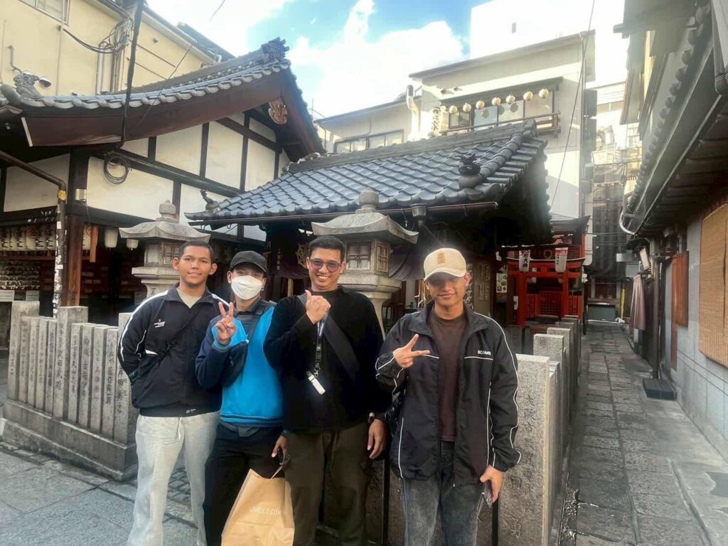 入国後講習日本文化見学インドネシア技能実習生